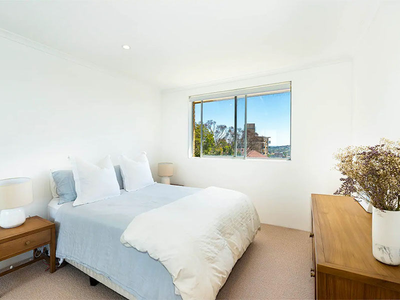 Home Buyer in Bondi Beach, Sydney - Bedroom