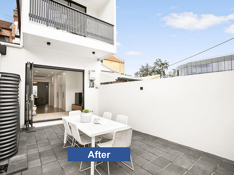 Home Buyer in Ebley St, Bondi Junction, Sydney - Outside Dining Area