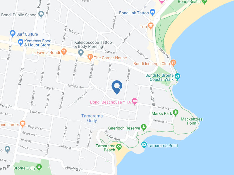 Buyers Agent Purchase in Beaches, Sydney - Map