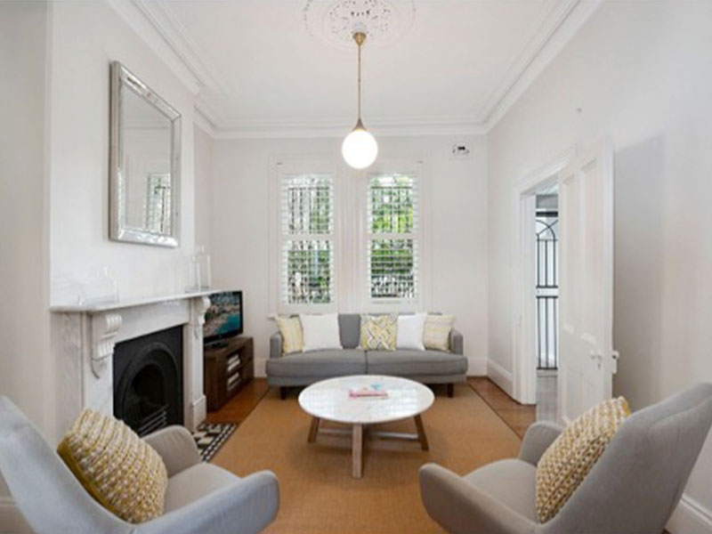 Home Buyer in Bondi Junction Terrace, Sydney - Living Room