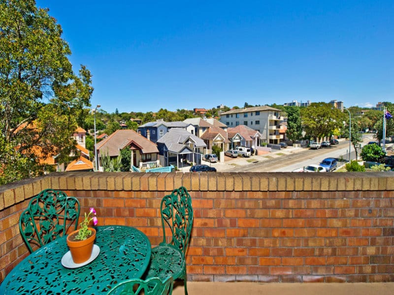 Bondi Beach Investment Property - Balcony view