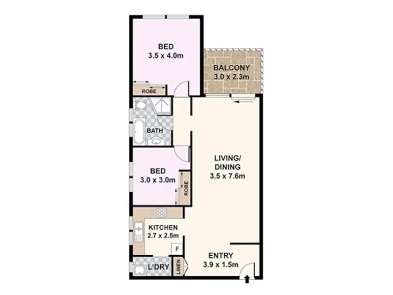 Bondi Beach Home Buyers - Floorplan