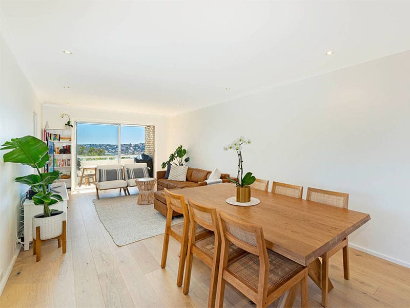 Bondi Beach Home Buyers - Dining Area