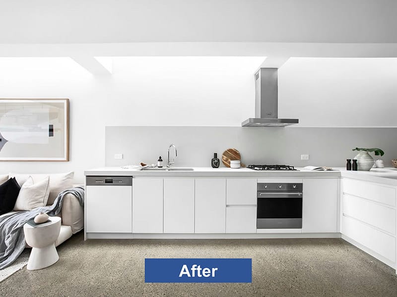 Ebley St Bondi Junction Before After - After Kitchen