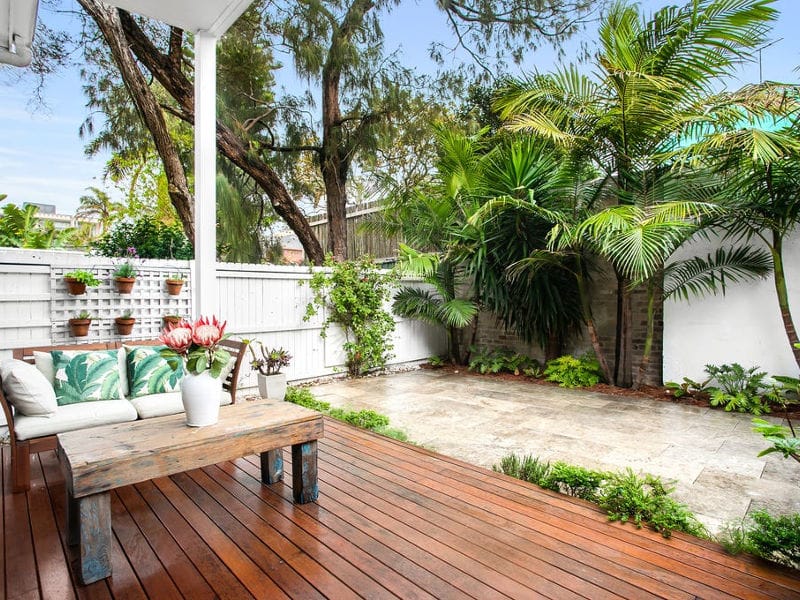 Home Buyers in Bondi Beach - Backyard