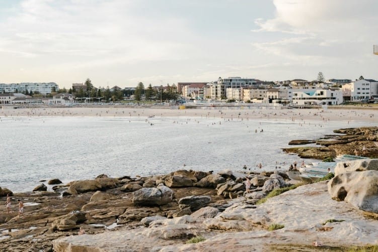 Bondi beach view
